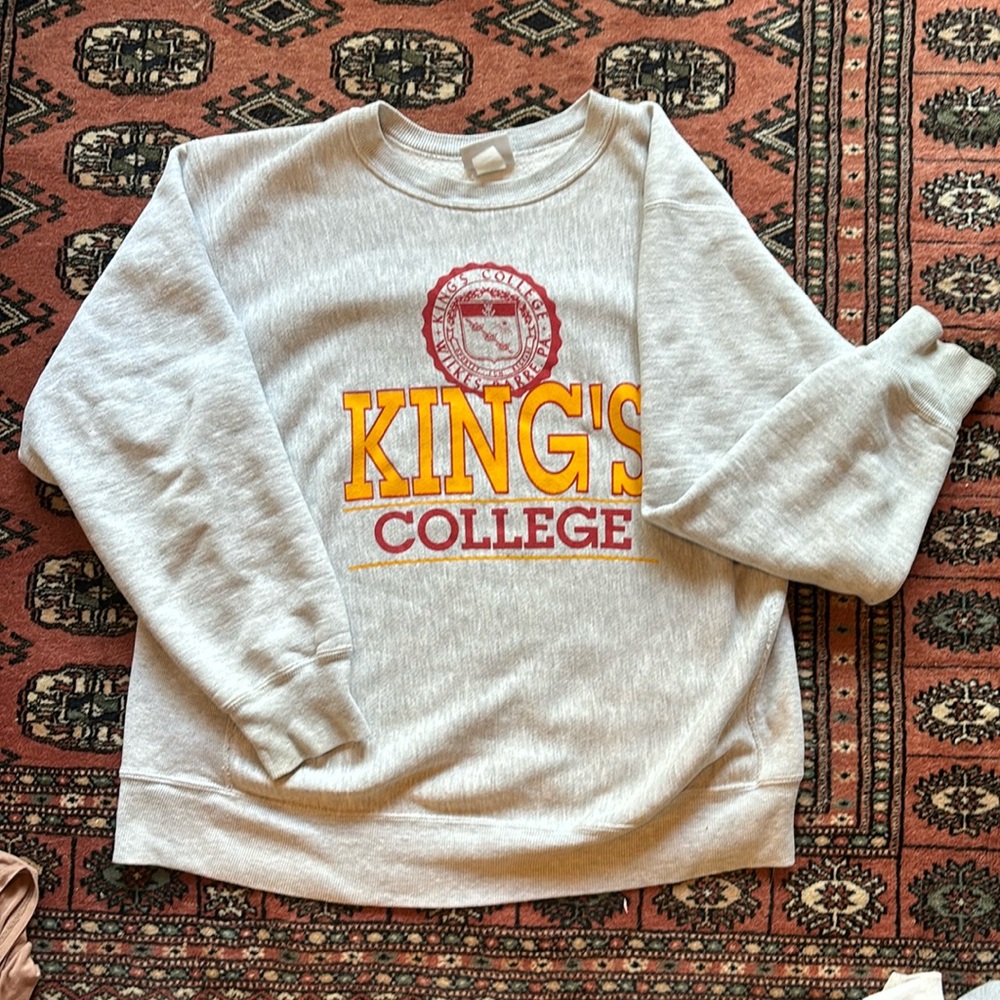 Kings college crew neck